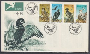 South West Africa Scott 373-6 FDC - Birds