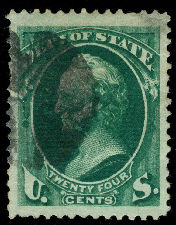 momen: US Stamps #O65 USED JUMBO