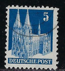 Germany AM Post Scott # 636, used