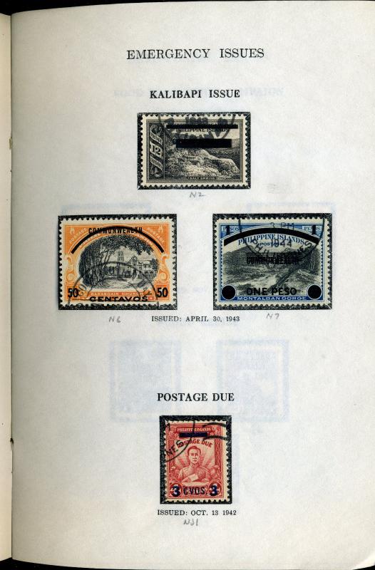 Postal Issues of the Japanese Occupation of the Philippines 1942-1944 (LOT #145)