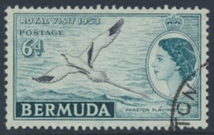 Bermuda  SG 151 SC# 163 Used Royal Visit 1953 see details and scans