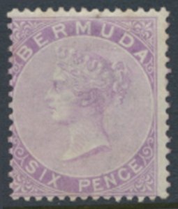 Bermuda SG 7  SC# 5 *  MLH  dull mauve  see details /scans