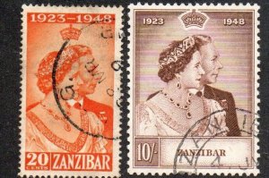 Zanzibar 224-225 Set Used