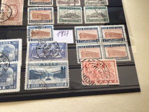 Greece 1896 to 1927  used stamps A12815