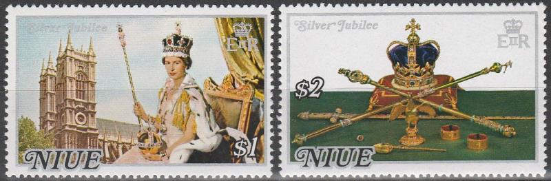 Niue #194-5 MNH F-VF (SU5440)