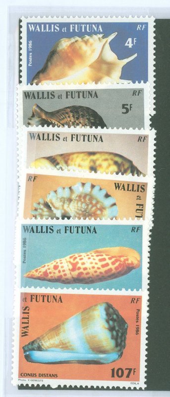 Wallis & Futuna Islands #333-8 Mint (NH) Single (Complete Set)