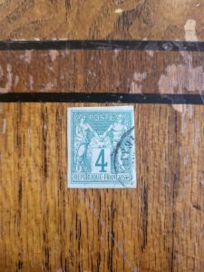 Stamps French Colonies Scott #25 used