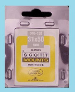 Scott Mounts Black 25/27, (40 pkg) (00909B)