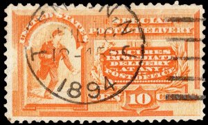 United States Scott E3 Used.