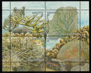 MAYOTTE 2007 Corals S/S; Scott 236; MNH