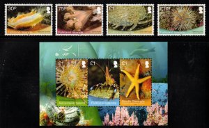 FALKLAND ISLANDS 2013 Marine Surveys; Scott 1102-07, SG 1268/72; MNH