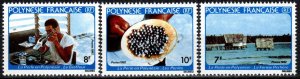 French Polynesia #358-60 MNH CV $2.90  (X1414)