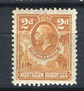 NORTHERN RHODESIA; 1930s early GV pictorial Mint hinged Shade of 2d. value