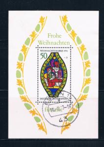 Germany B537 Used Souvenir Sheet Nativity (G0131)