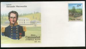 Norfolk Island Penal Commandant Captain Alexander Maconochie Postal Stationer...