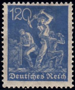 Germany Scott 147 (1921: Miner)