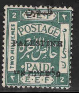 Palestine Scott 16 MNG 8mm opt stamp