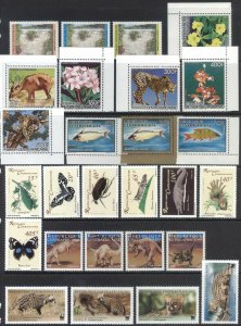 Central African Republic Collection 1965-2007 Scott 29-/-1515 MNH Cat $216