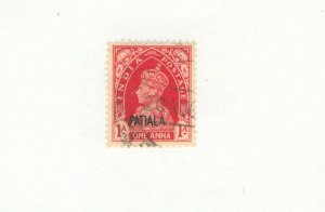 INDIA PATIALA STATE 101 USED CV $3.75 BIN $2.00