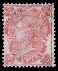 SG77, SCARCE 3d pale carmine-rose, M MINT. Cat £2500. RJ