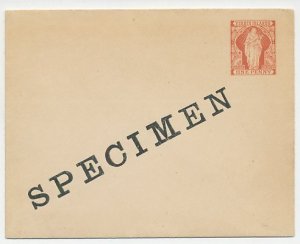 Specimen - Postal stationery Virgin Islands Madonna