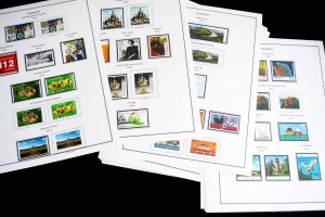 COLOR PRINTED GERMANY 2011-2020 STAMP ALBUM PAGES (89 illustrated pages)