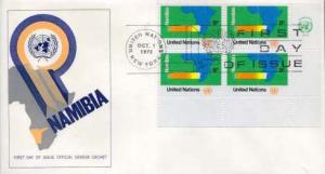 United Nations, First Day Cover, Namibia