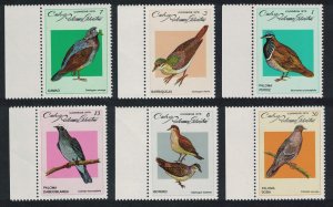 Caribic Doves and Pigeons 6v Margins 1979 MNH SG#2524-2529