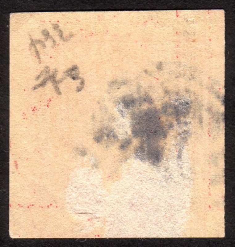 1910, US 2c, Washington, Used, thin, Sc 384