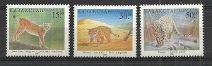 KAZAKHSTAN 1998 - CATLIKES - CPL. SET - MNH MINT