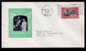 Canada 248 Ioor Typed FDC