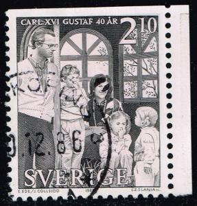 Sweden #1600 Royal Family at Soldien Palace; Used (0.40)