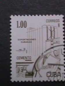 ​CUBA-VERY OLD CUBA-CANS FACTORY STAMPS USED- VF WE SHIP TO WORLD WIDE.