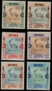 Eritrea #175-80 MH jumbo pictorials cpl