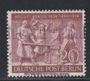 Germany # 9N112, Early Forge, Used, 1/2 Cat.