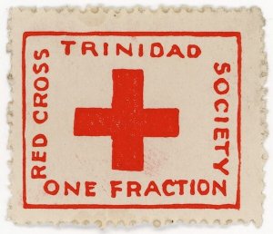 (I.B) Trinidad Postal : Red Cross Society ½d