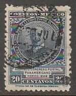 MEXICO 662, 20¢ PAN AMERICAN POSTAL CONGRESS, USED. VF. (965)