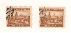 Bohemia & Moravia #39 Used - Stamp EA RANDOM PICK