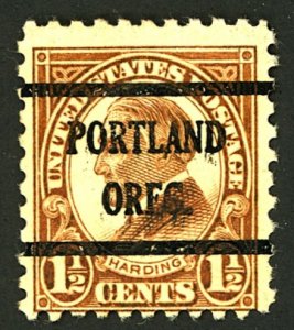 U.S. #582 USED