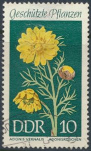 German Democratic Republic  SC# 1094  Used Flowers   see details & scans