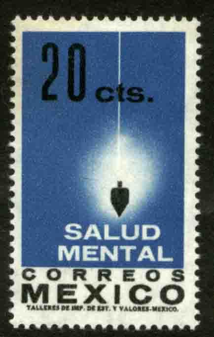 MEXICO 924, Importance of Mental Health. MINT, NH. VF.