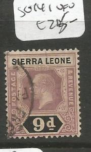 Sierra Leone SG 141 VFU (1chq)