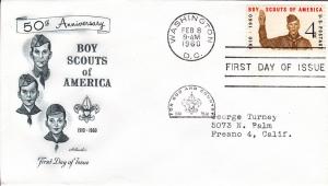 Artmaster Cachet # 1145, Boy Scouts