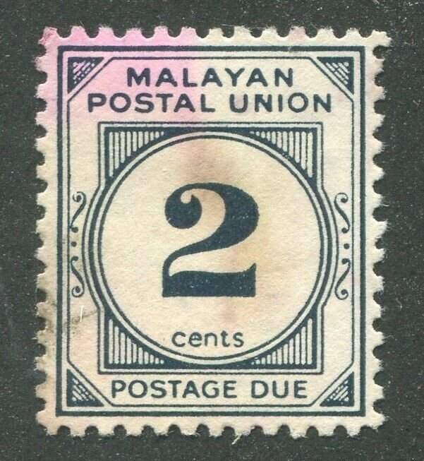 FEDERATION OF MALAYA #J29 USED