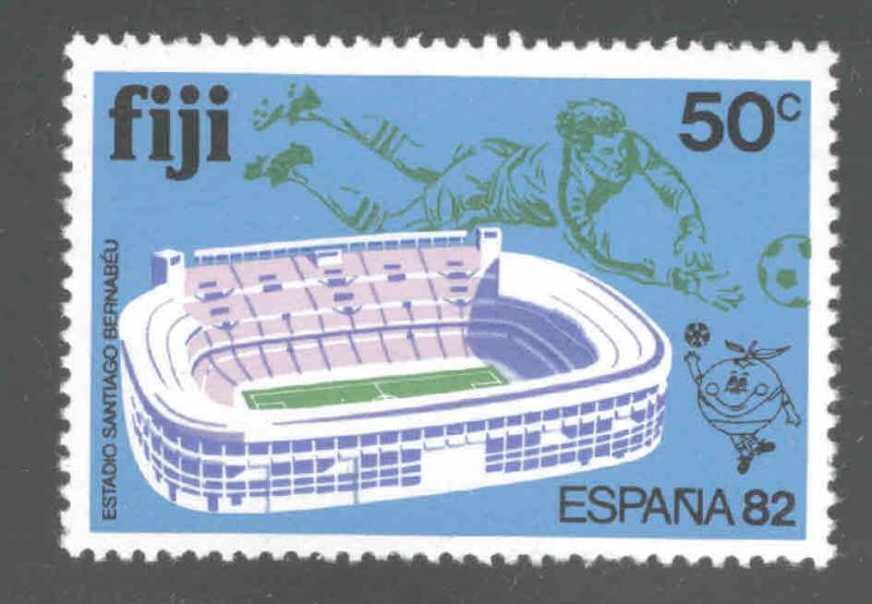 FIJI Scott 468 MNH**  Espana 82 world cup soccer stadium