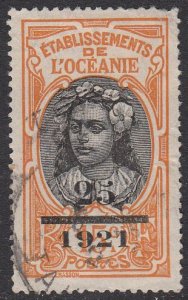 French Polynesia 59 Used CV $9.00