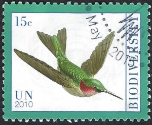 United Nations #1017 15¢ International Day of Biodiversity (2010). Used.