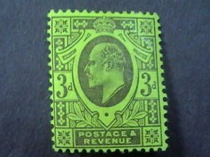 GREAT BRITAIN # 132--MINT/HINGED----DULL PURPLE----1902-11