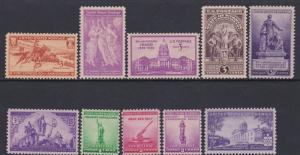 US 1940-41 Year Set MNH