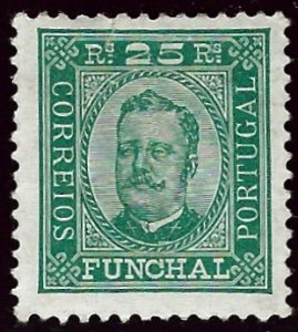 Portuguese Funchal SC#5a Mint F-VF hr...Worth a close look!